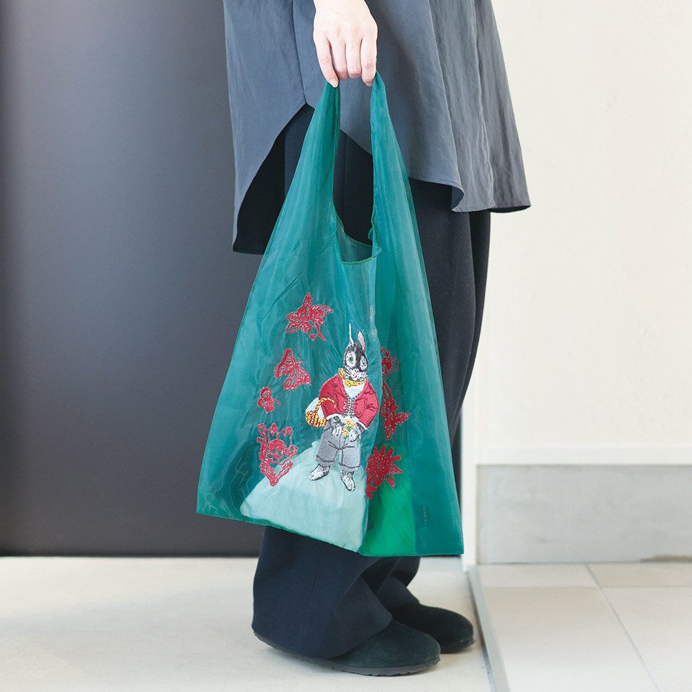 Nathalie Lete ナタリーレテ Lete Organdy Bag/REGLISSE